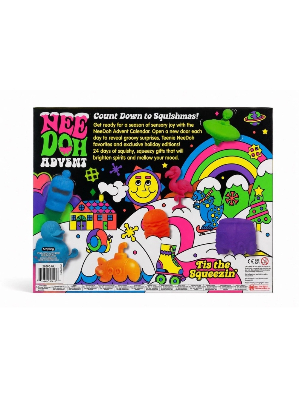Needoh 2026 Advent Calendar NEW IN BOX